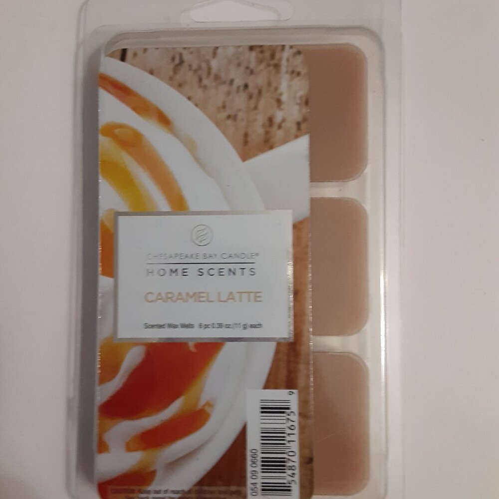 Home Scents Wax Melts - Caramel Latte 6 pc. 0.39oz
